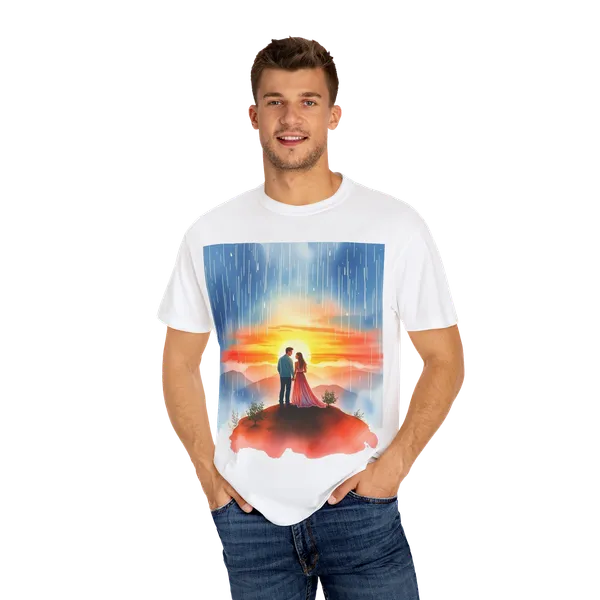 Romantic_Sunset_Couple_T_Shirt_Anniversary_Gift_Tee_Royal_Caribe
